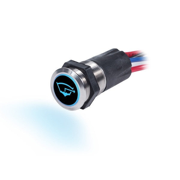 Blue Seas, Ss Push Button Switch - Off/On