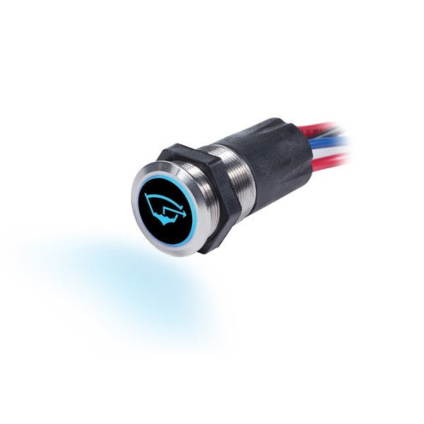 Blue Seas, Ss Push Button Switch - Off/On