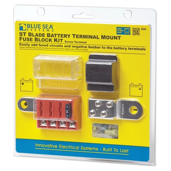 Blue Seas, Battery Terminal Fuse Block Kit