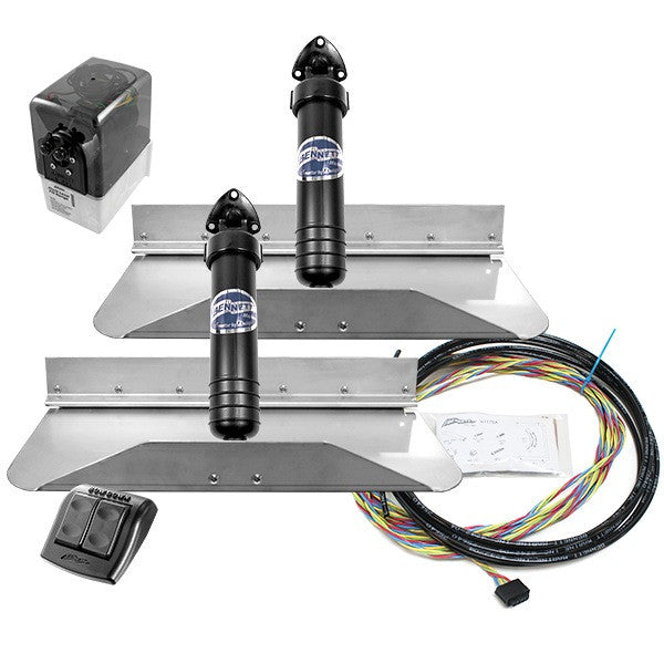Bennett Marine, 18 X 9 Trim Tab System - With Eurostyle Control