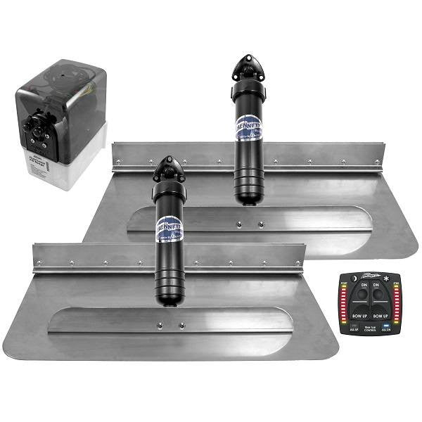 Bennett Marine, 24 X 12 Trim Tab System With One Box Indication (Replacing Part# 2412EIC)