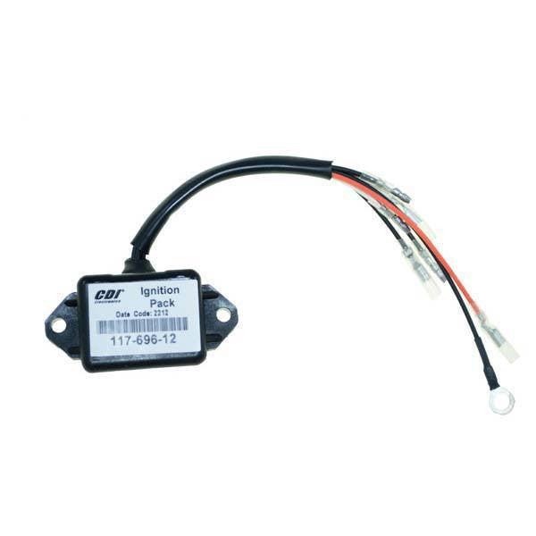 Sierra, CDI 117-696-12 Yamaha Ignition Pack - 2 Cyl.