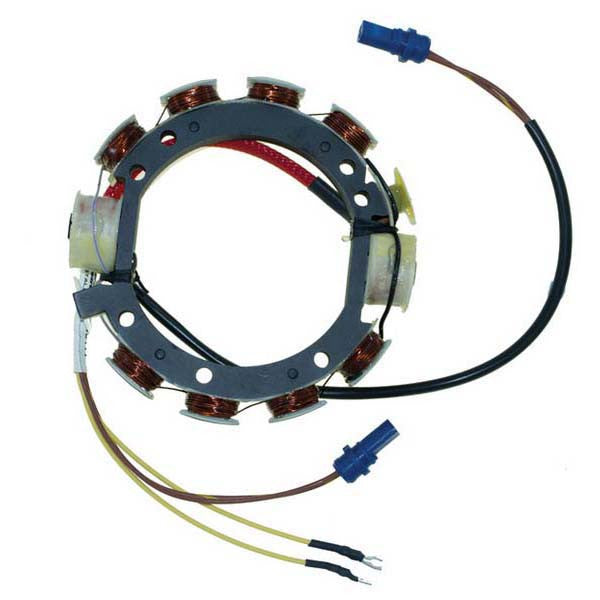 Sierra, CDI 173-3672 Johnson Evinrude Stator - 4 Cyl. (9 Amp)