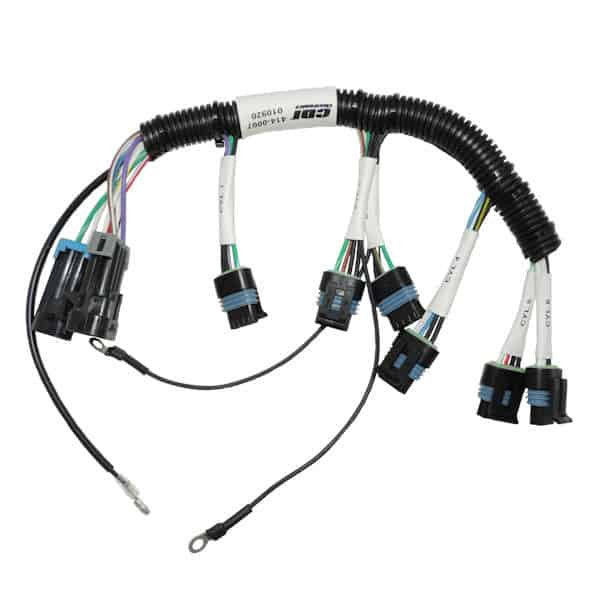 CDI Electronics, Wiring Harness, Mercury, 6 Cyl