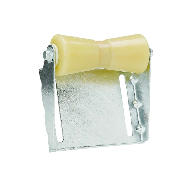 CE Smith, Roller Bracket Assembly, 8", Galvanized, w/TPR Roller, UPC Label