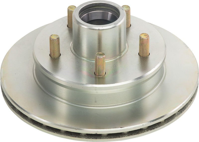 Dexter Axle, Hub & Rotor Kit - 3.7K 545 - Cupped & Studded - Zinc (DB-35)