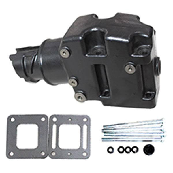 EMP, Elbow, Exhaust Center Riser V6 &V8 (REP 18-1976-2)