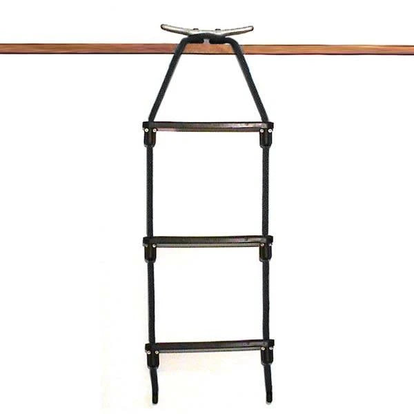 EZ-TY, 3 Step Rope Ladder Black