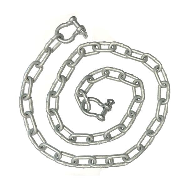 Gen3 Marine Anchor Chain & Shackle Kit, 1/4" x 4' with 5/16" shackles