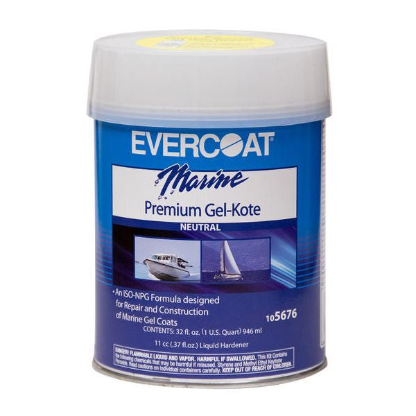 Fiberglass Evercoat, Gel Kote Neutral Qt