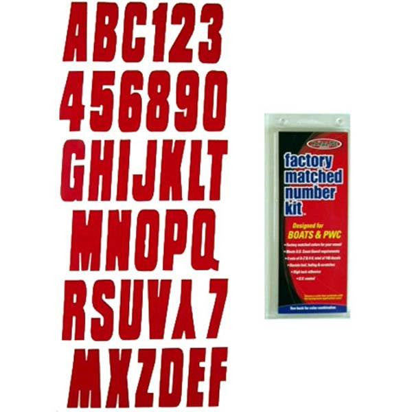 Hardline Products, Letter Kit Red