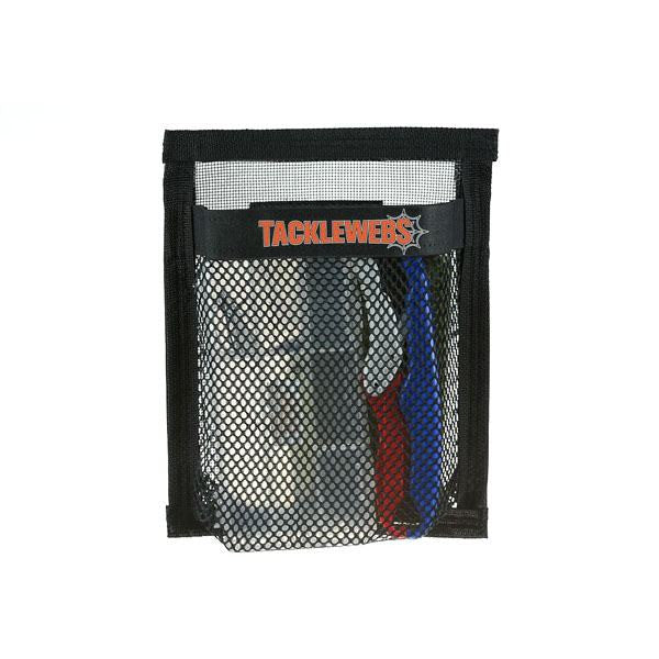 TackleWebs, 10"W x 12" H Black Adhesive Pouch