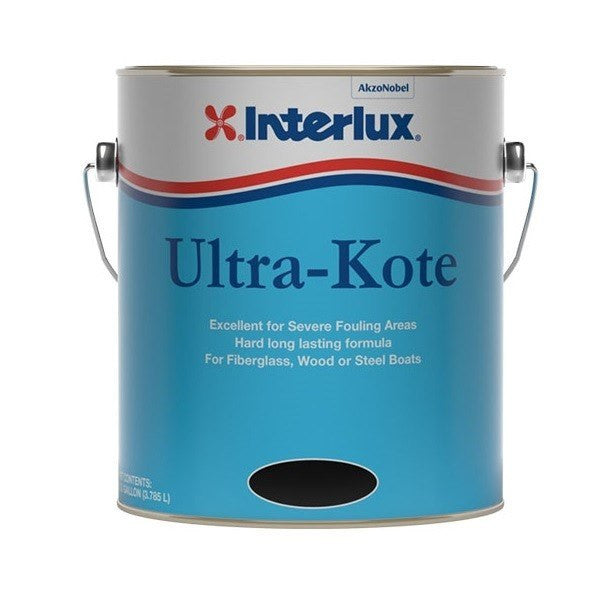 Interlux Paint, Interlux Ultra-Kote Hard Antifouling Bottom Paint, Red