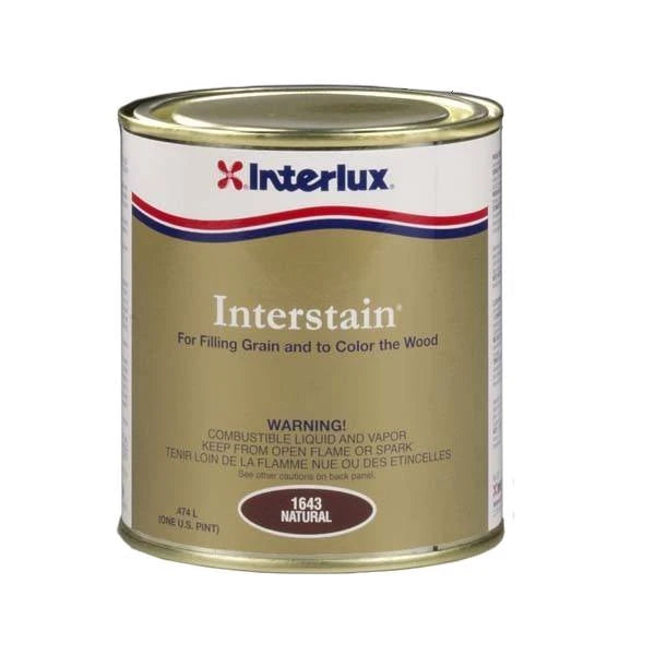 Interlux Paint, Interlux Interstain Wood Filler Stain, Brown