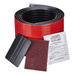 Keel Shield Gator Guard, KeelShield Self Adhesive Hull Protector, 6' Black