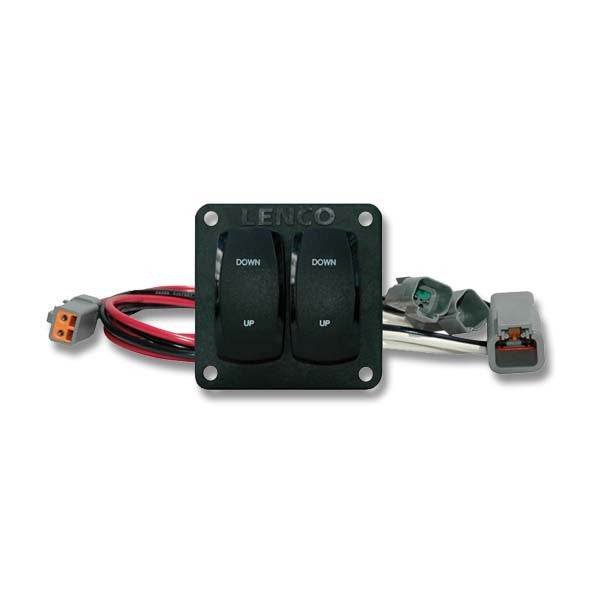Lenco Trim Tabs, Dbl Rocker Sw Kit W/O Rect