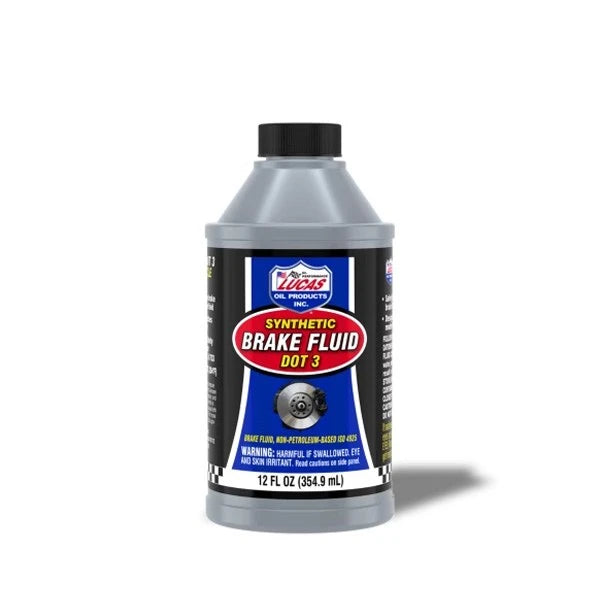 Lucas Oil, Lucas Brake Fluid DOT 3 12oz