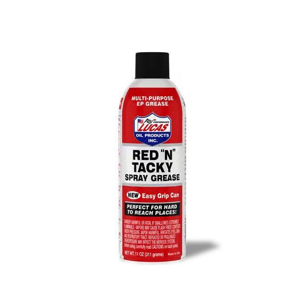 Lucas Oil, Lucas Red "N" Tacky Grease Aerosol 11oz