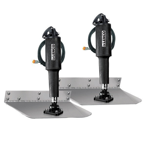 Lenco Trim Tabs, 9"X18" Std Mt Tab Assy-No Sw