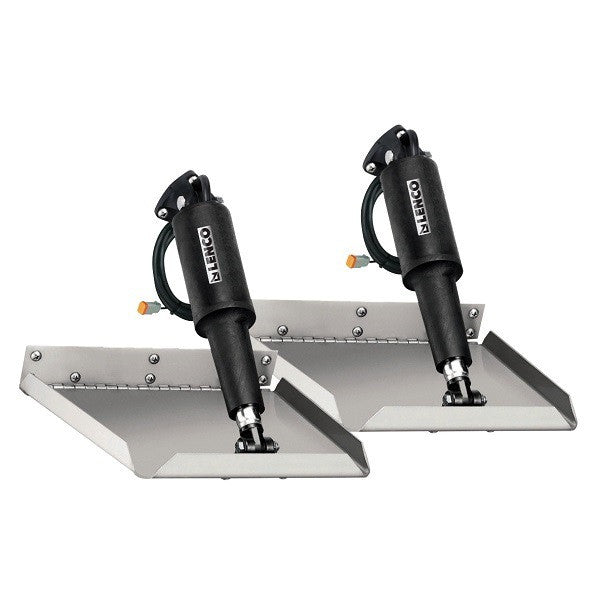 Lenco Trim Tabs, 12X9" Edge Mount Trim Tab Kit - No Switch