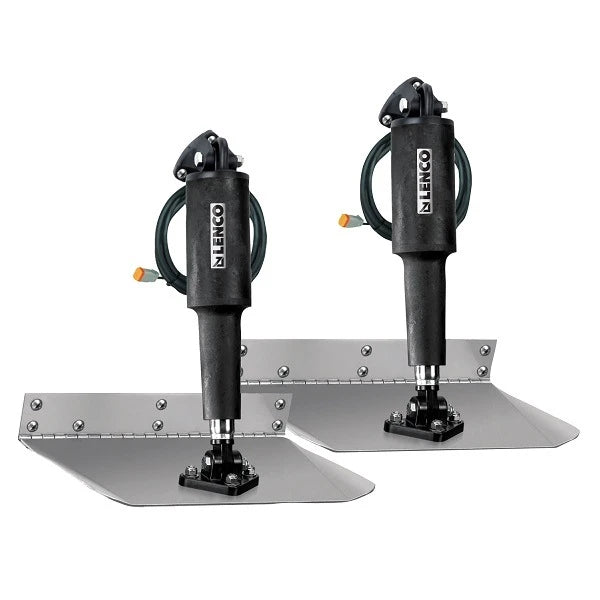 Lenco Trim Tabs, 12X12" Edge Mt Tab Assy-No Sw