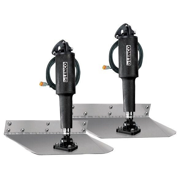 Lenco Trim Tabs, 12X18" Edge Mt Tab Assy-No Sw