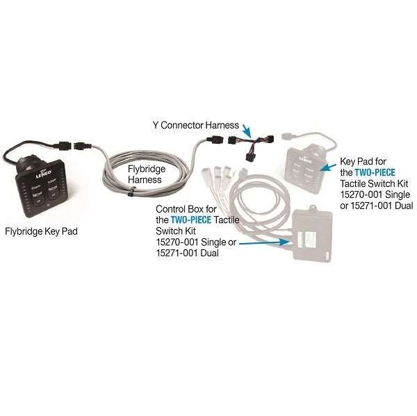 Lenco Trim Tabs, Led F B Kit-Sw 15270 & 71-20'