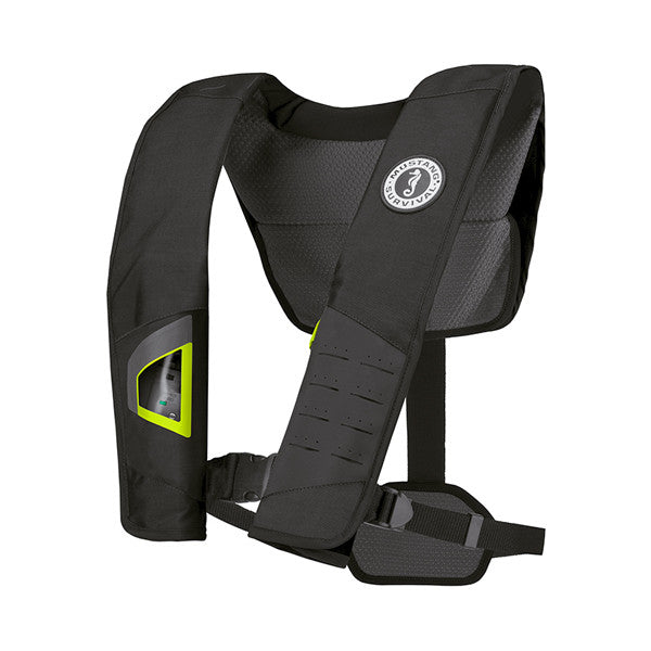 Mustang Survival, Dlx 38 Manual Vest-Black/Y/G