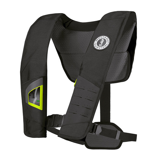 Mustang Survival, Dlx 38 Auto Vest-Black/Y/G