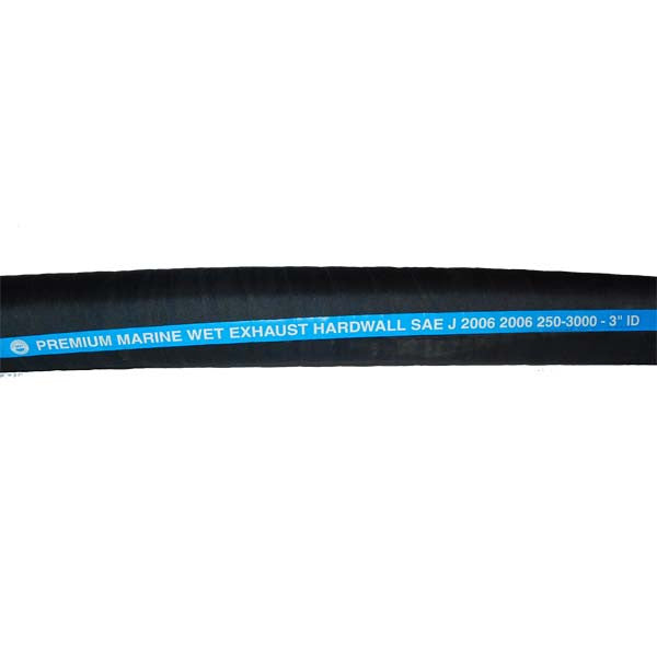 MPI Products, 3" ID Hardwall Exhaust Hose 3.50" OD x 6-1/4'
