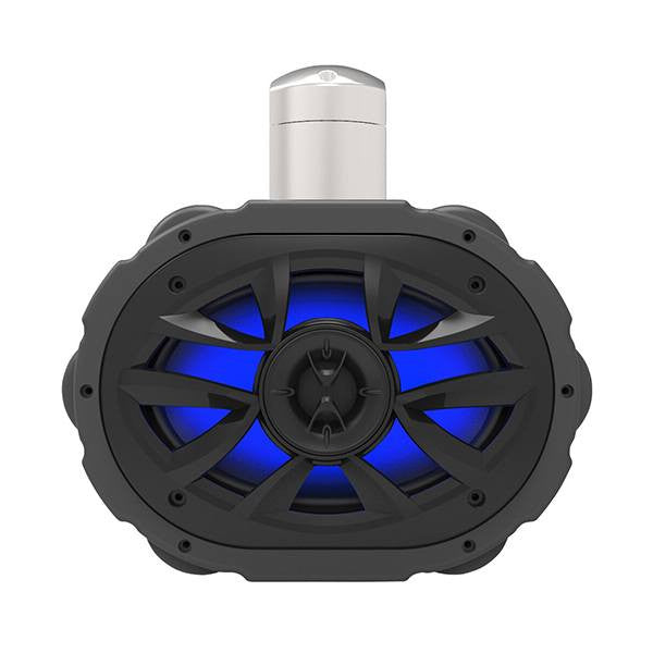 Boss Audio, Mrwt69Rgb 6X9 Waketower Speaker W/Rgb Led Lights-Blk
