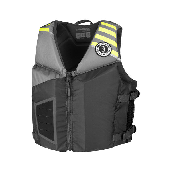 Mustang Survival, Youth Foam Vest-Gray/Y/G