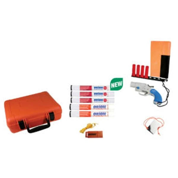 Orion Safety, 25 MM HP ALERT/LOCATE + SIGNAL KIT w/Acc. in Hard, Floating Case Replaced #511