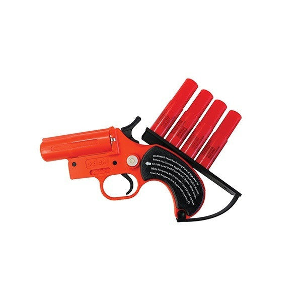 Orion Safety, 12 GA. HP ALERTER BASIC-4 (Launcher, Bandolier and 4 Signals)