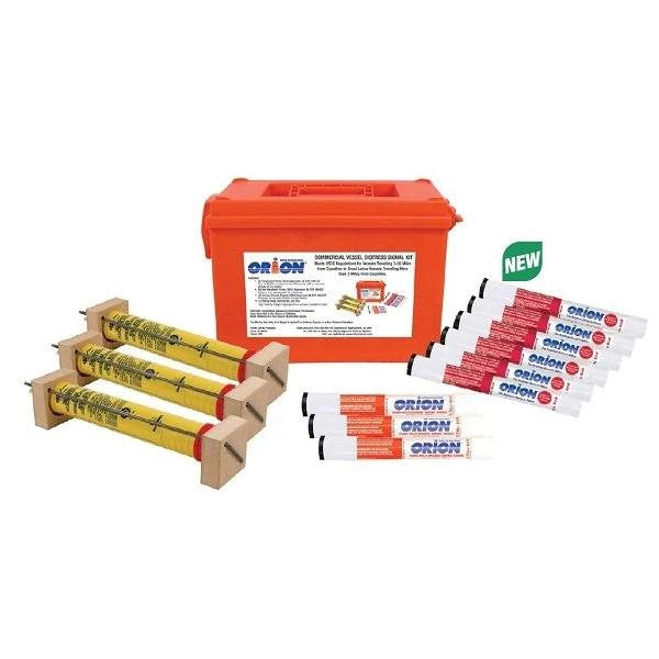 Orion Safety, CK 3-50 Mile COMMERCIAL FLARE KIT in Ammo Style Dry Box