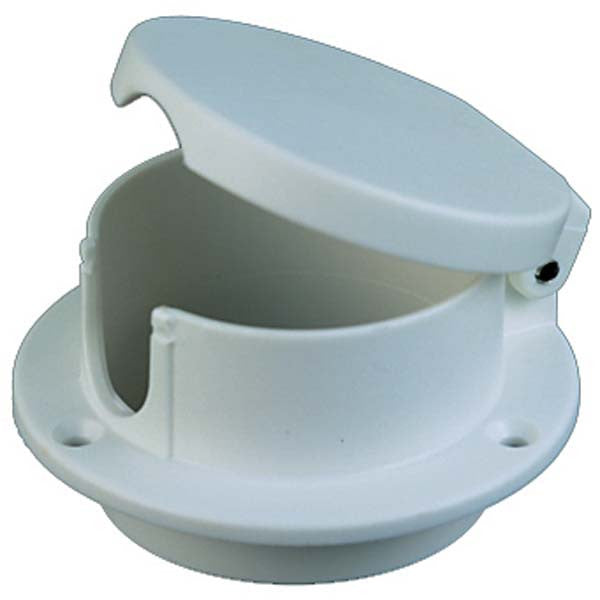 Perko Marine, White Plastic Rope Deck Pipe