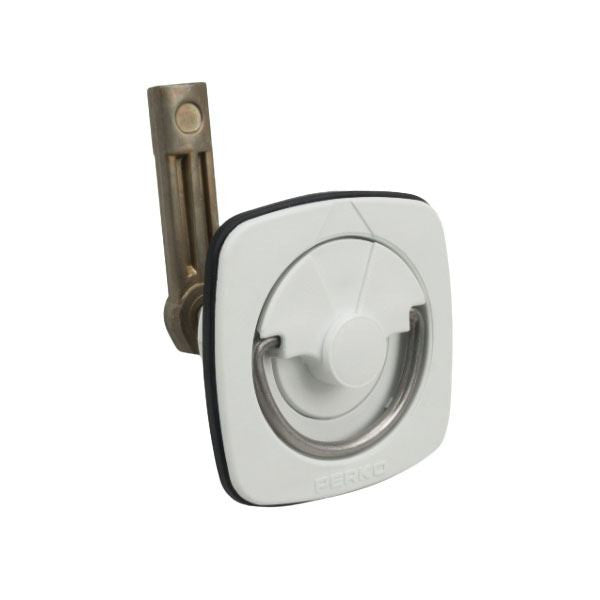 Perko Marine, Perko Flush Lock, White - 1082DP3WHT