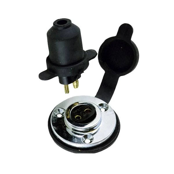 Perko Marine, CHR ZINC WATERTIGHT DECK CONNECTOR