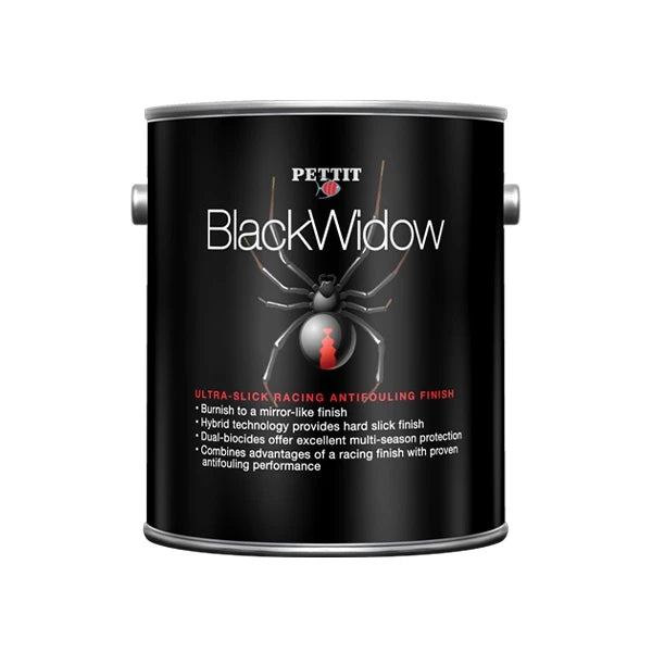 Pettit Paint, Pettit Black Widow Bottom Paint, 1186906