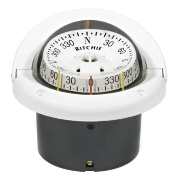 Ritchie Compass, Helmsman Flush-White Combi