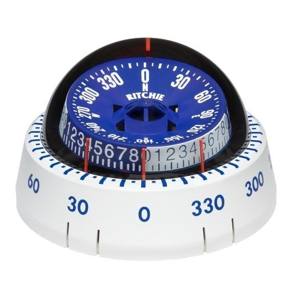 Ritchie Compass, Tactician, Surface, White, Tactical dial