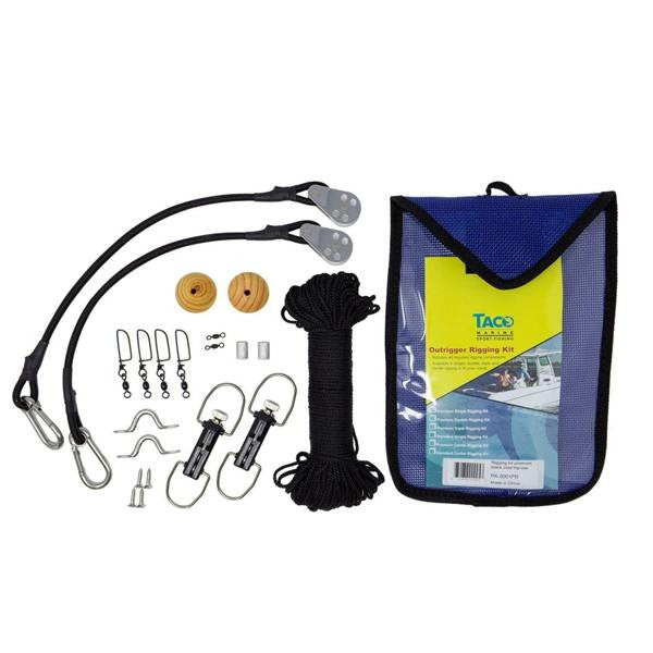 Taco Marine, Premium Rigging Kit Black (Pr)