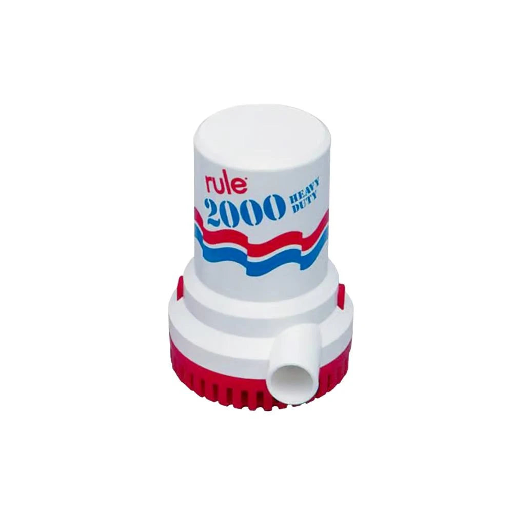 Rule 2000GPH Standard Bilge Pump 24v