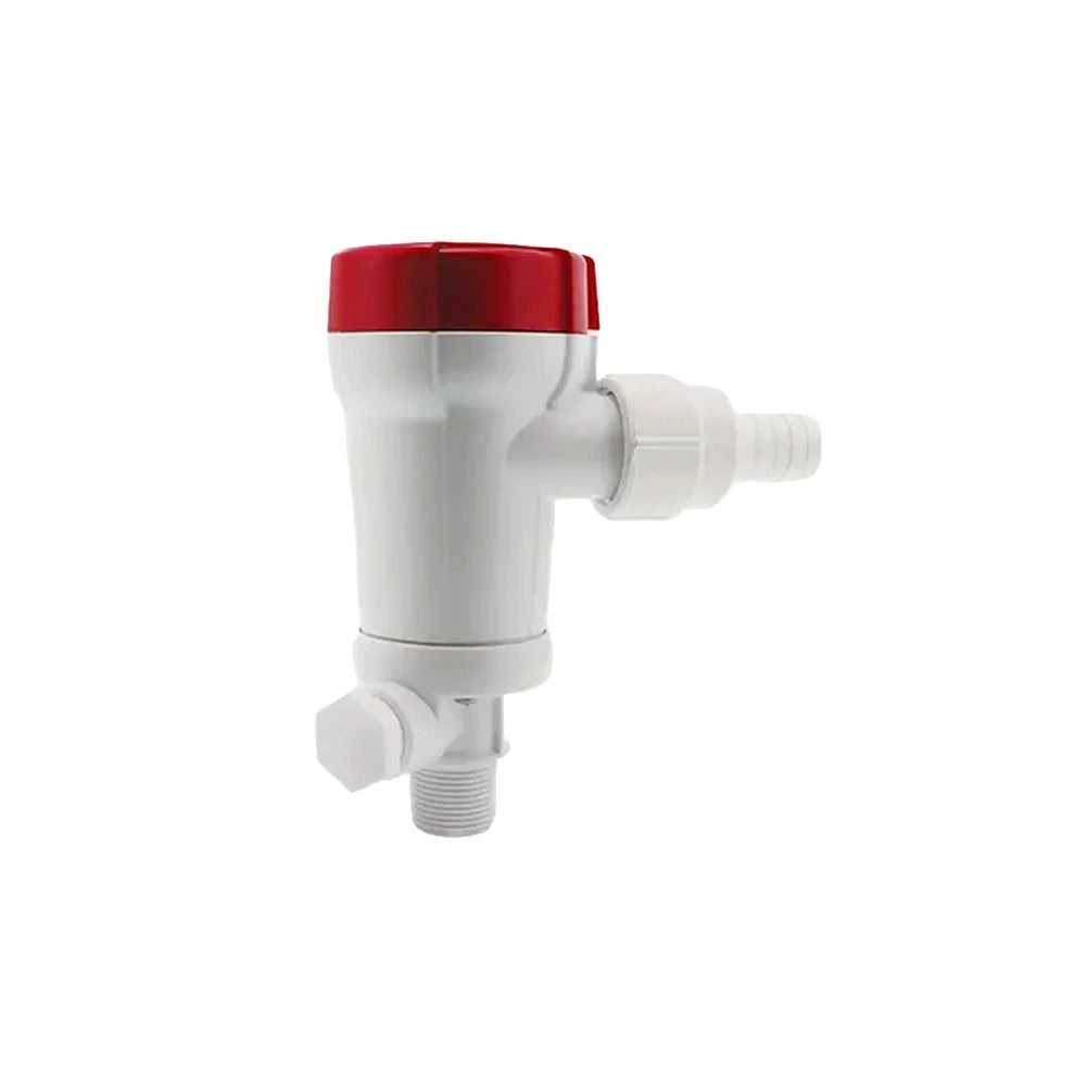 Rule 800GPH Livewell Straight Seacock 12v