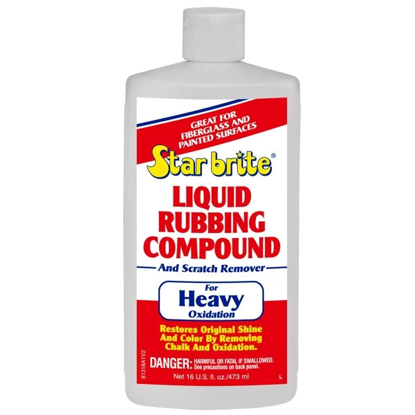 Starbrite, Heavy Liquid Rubbing Compound 16Oz