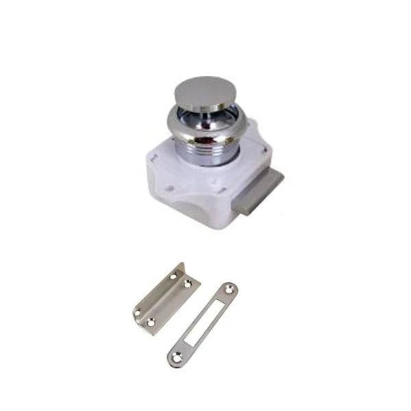 Sea Dog Marine, Push Button Rim Latchchrome