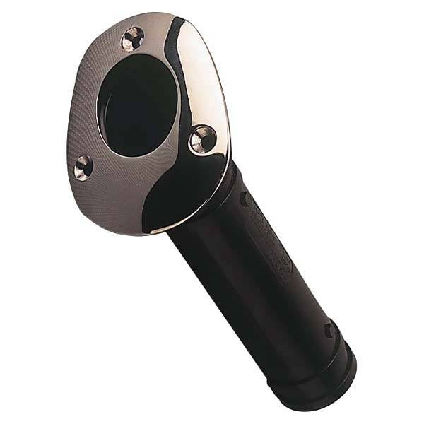 Sea Dog Marine, Angled Flush Mt Rod Hold Ss/Abs