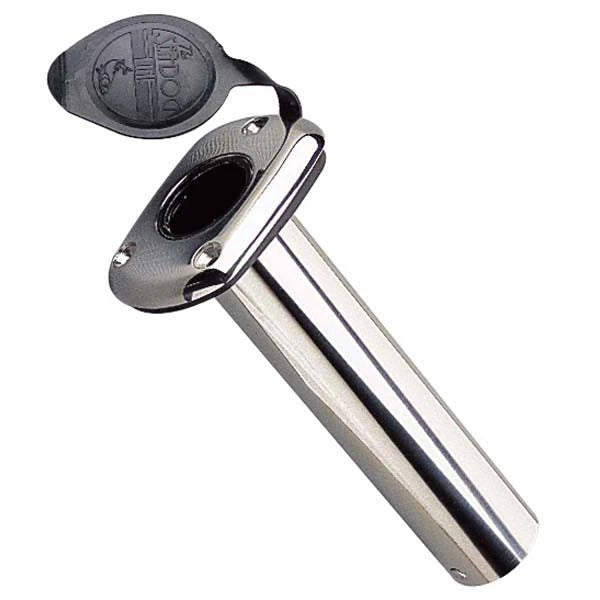 Sea Dog Marine, 90 Deg Flush Mt Ss Rod Holder W/Cap