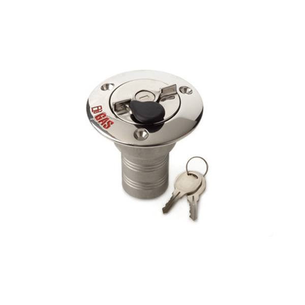 Sea Dog Marine, S S Locking 1 1/2" Gas Deck Fill