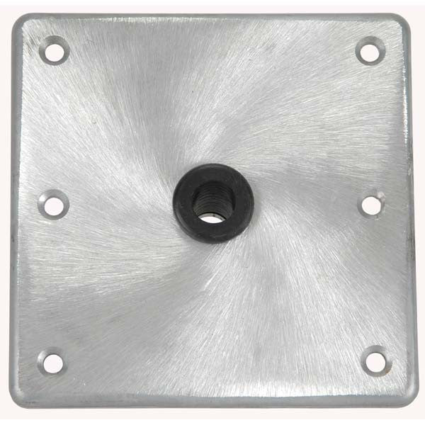 Springfield Marine, Kingpin Base 7"X 7" Satin Alum.